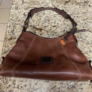 Brown Leather Dooney & Bourke purse